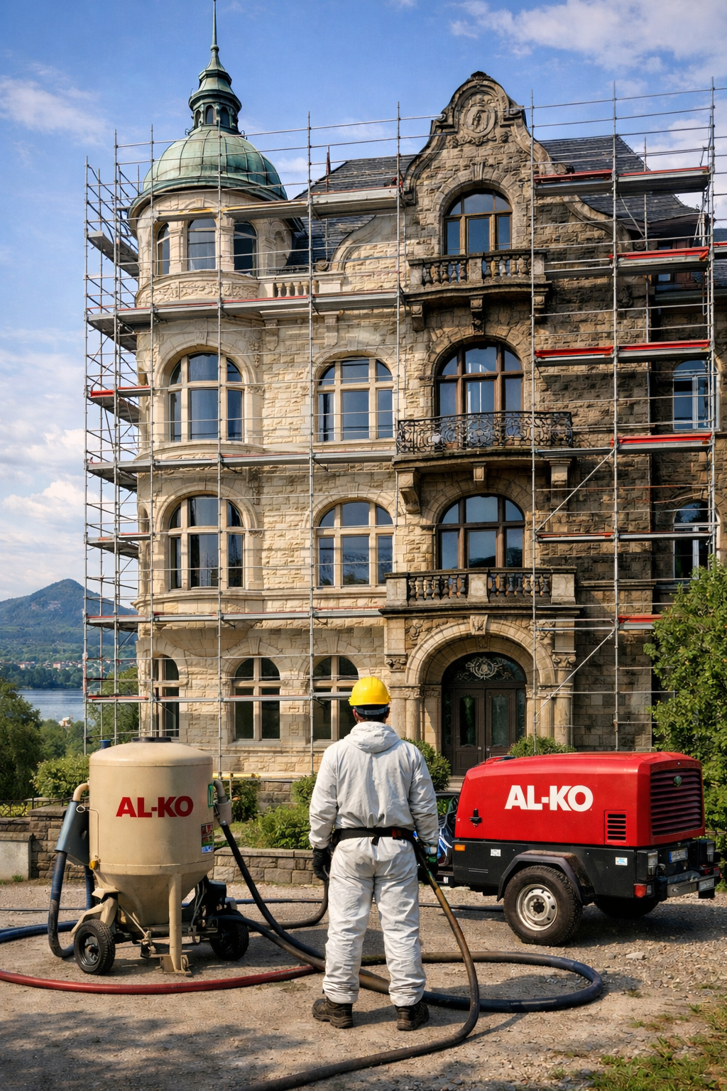Meerbusch Fassadenreinigung Referenz Vorher Nachher Fassadenreinigung Referenz Vorher Nachher