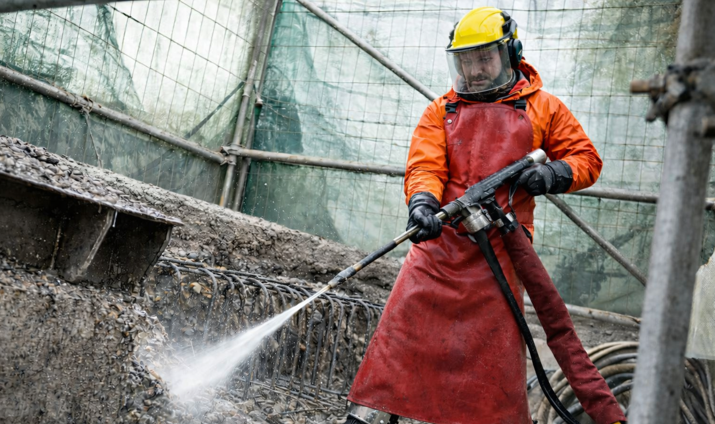 Betonsanierung hochdrockwasserstrahlen