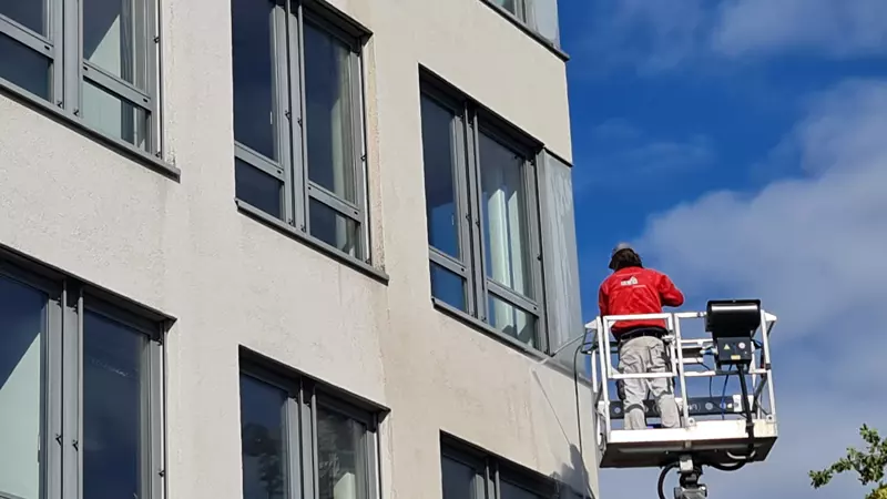 Fassadenreinigung Düsseldorf Recycling